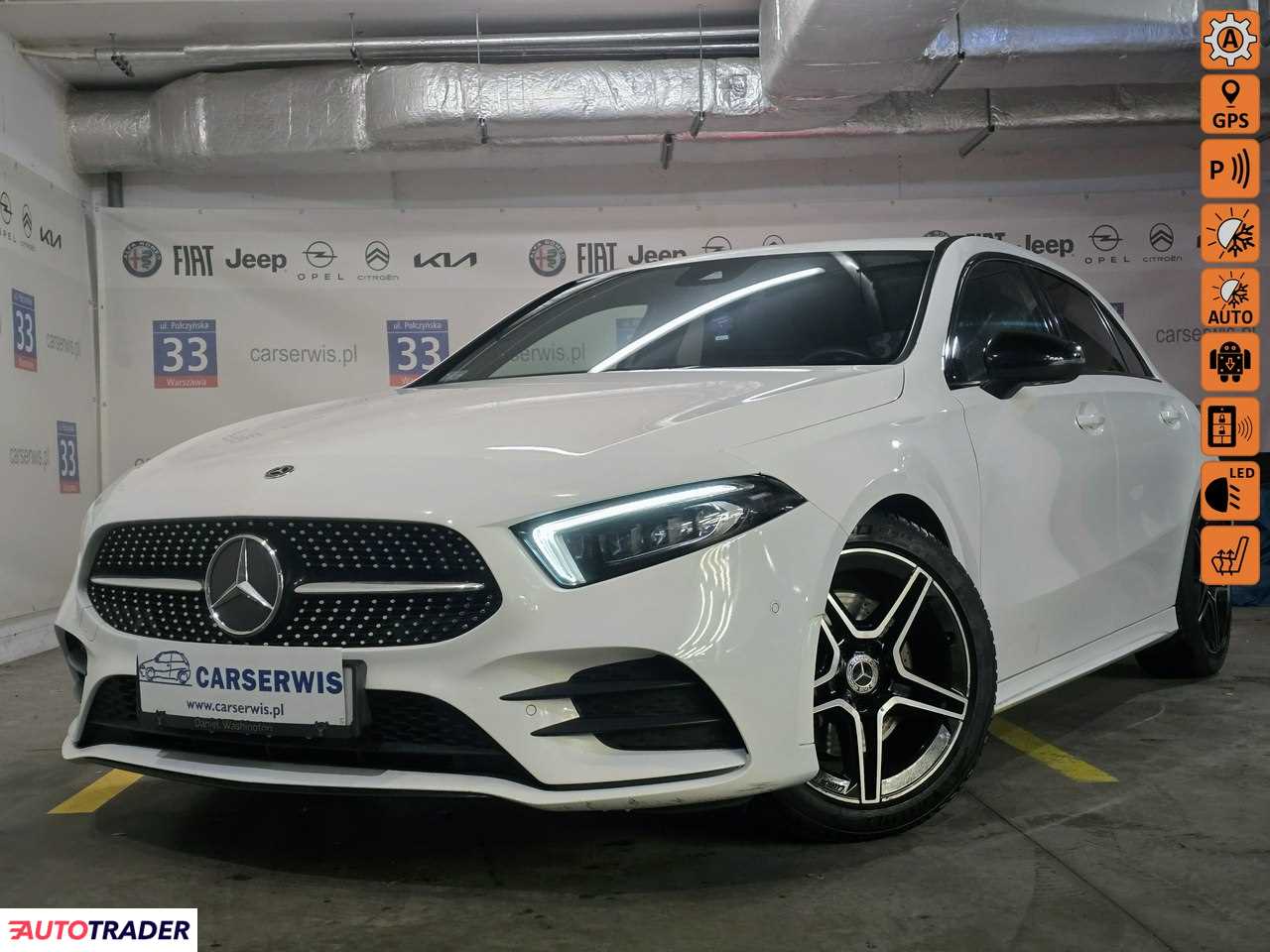Mercedes A-klasa 2019 2.0 190 KM