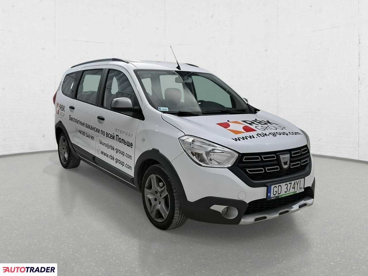 Dacia Lodgy 2021 1.5 116 KM