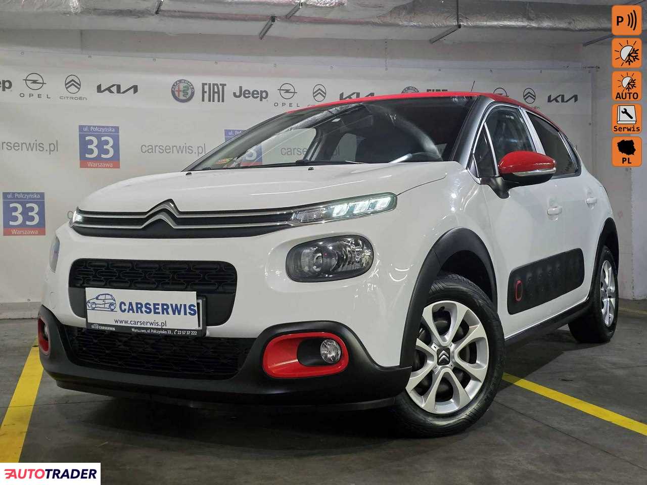 Citroen C3 2018 1.2 82 KM Citroen C3 2018 1.2 82 KM