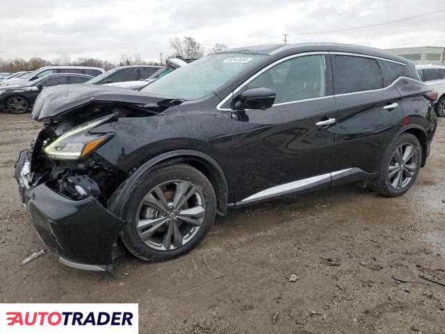 Nissan Murano 3.0 benzyna 2020r. (CHICAGO HEIGHTS)