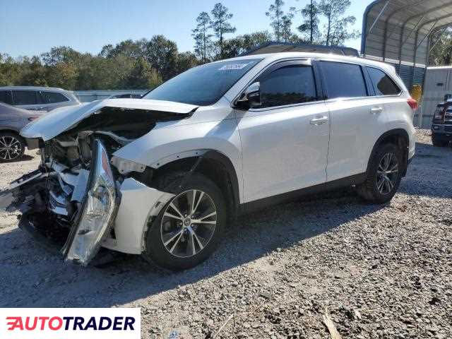 Toyota Highlander 3.0 benzyna 2019r. (AUGUSTA)