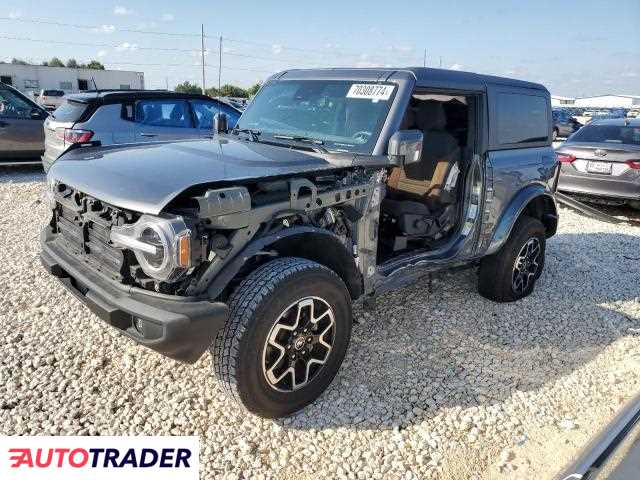 Ford Bronco 2.0 benzyna 2023r. (TAYLOR)