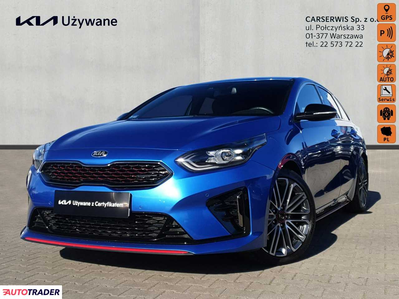 Kia PROCEED 1.6 benzyna 204 KM 2019r. (Warszawa)