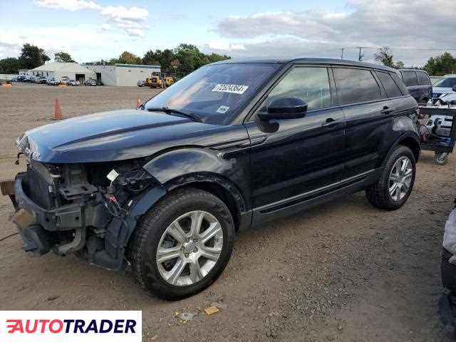 Land Rover Range Rover Evoque 2.0 benzyna 2019r. (HILLSBOROUGH)