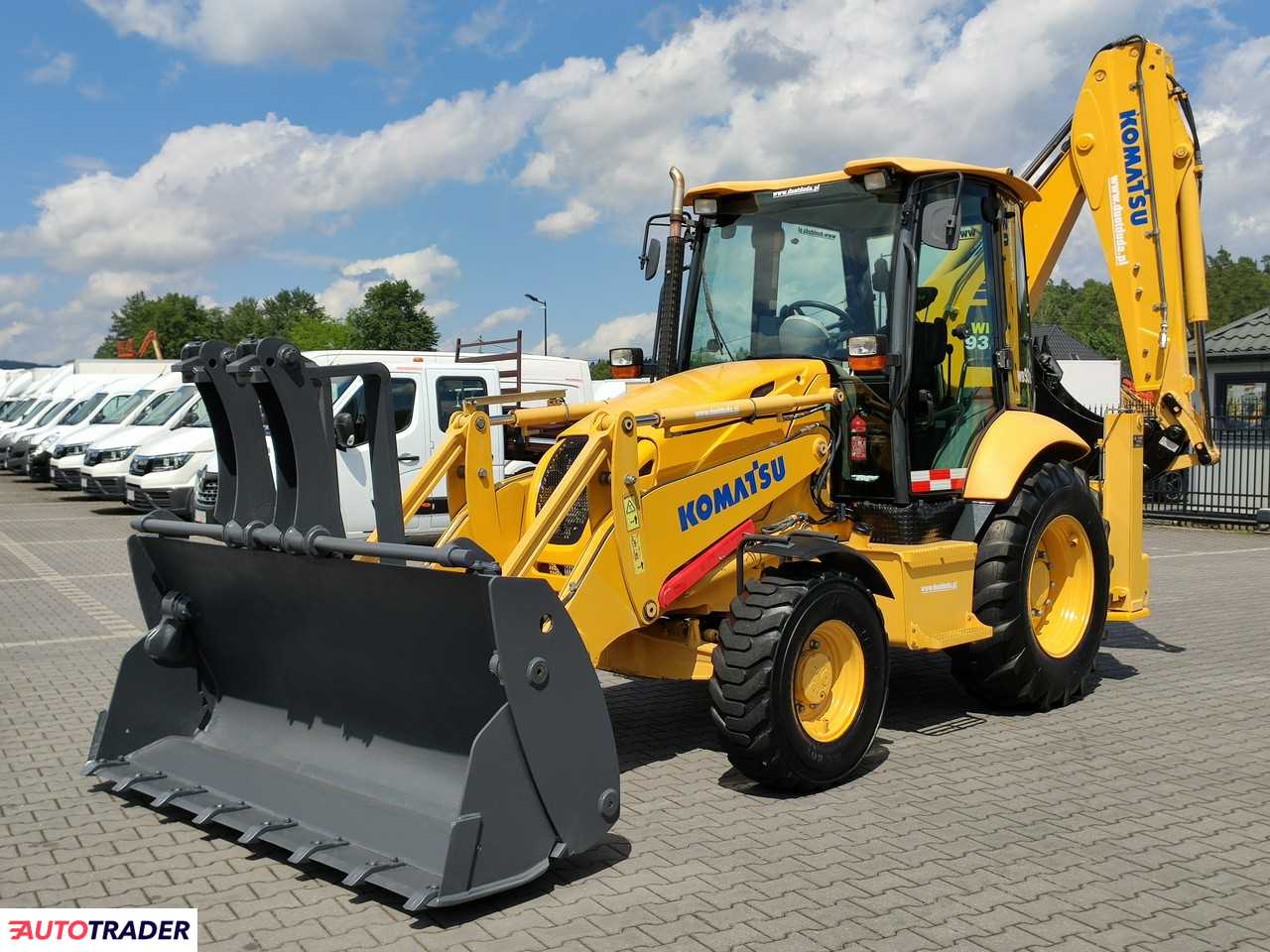 Komatsu WB93R-5E0 Szybko Złącze Zadbana Super