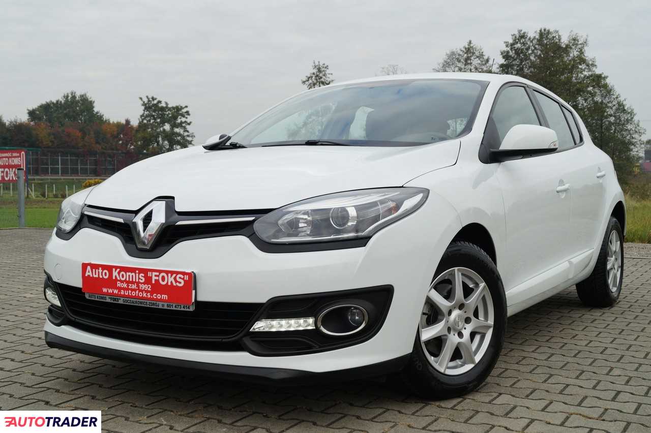 Renault Megane 2014 1.6 110 KM