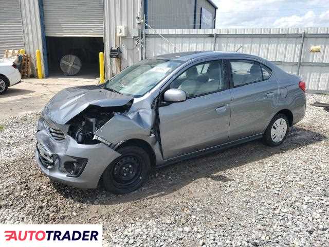 Mitsubishi Mirage 1.0 benzyna 2019r. (MEMPHIS)