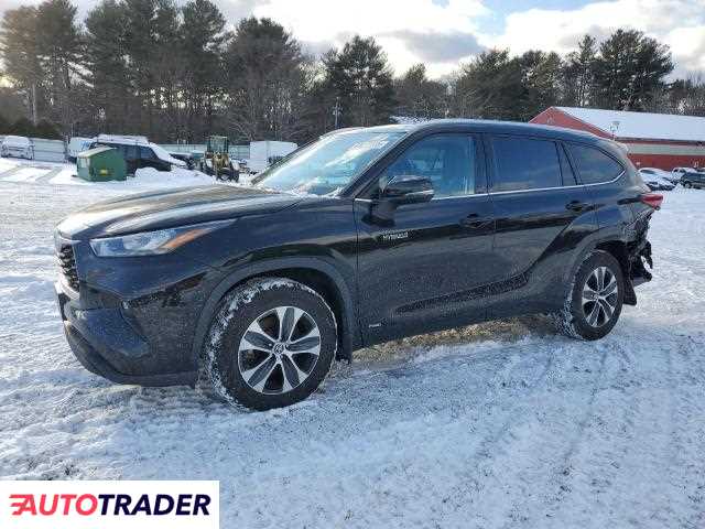 Toyota Highlander 2.0 hybrydowy 2020r. (MENDON)