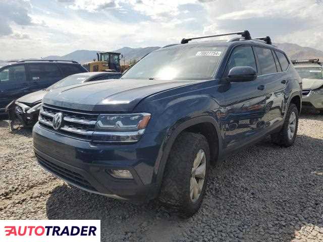 Volkswagen Atlas 3.0 benzyna 2019r. (MAGNA)