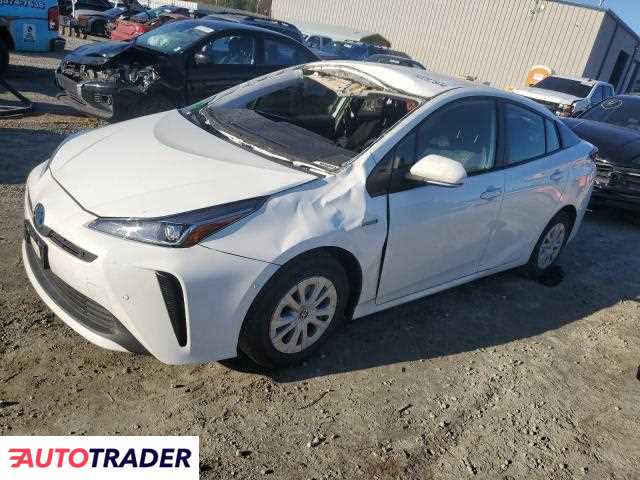 Toyota Prius 1.0 hybrydowy 2022r. (SPARTANBURG)