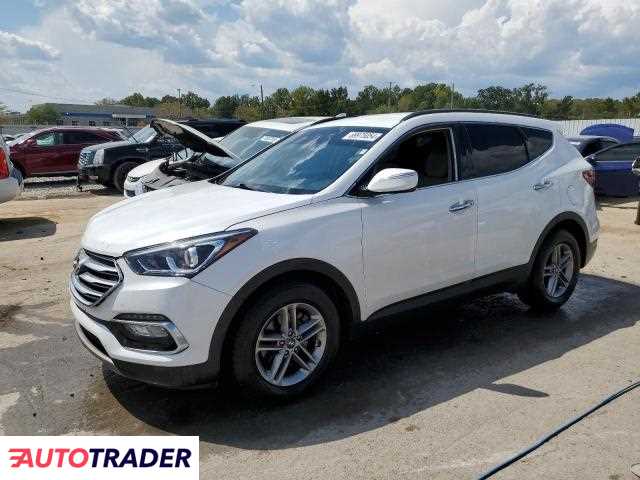 Hyundai Santa Fe 2.0 benzyna 2018r. (LOUISVILLE)