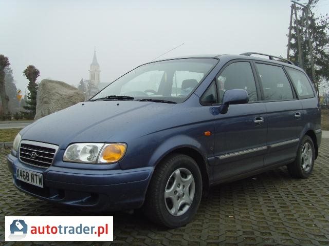 Hyundai trajet 2001