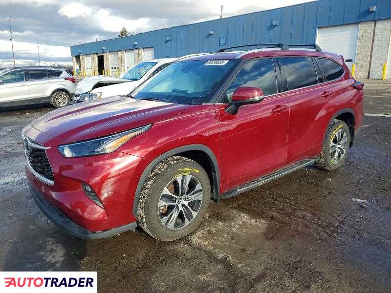 Toyota Highlander 2022 3