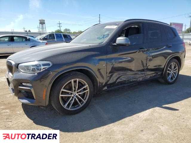 BMW X3 3.0 benzyna 2018r. (CHICAGO HEIGHTS)