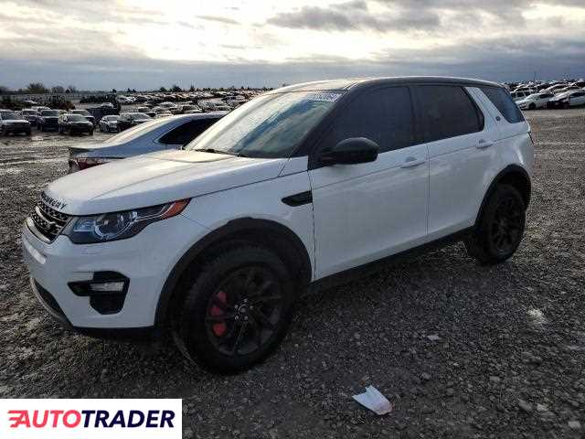 Land Rover Discovery Sport 2.0 benzyna 2019r. (EARLINGTON)