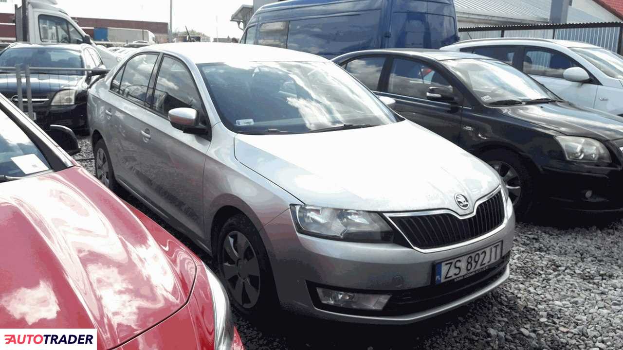 Skoda Rapid 2015 1.4 90 KM Skoda Rapid 2015 1.4 90 KM