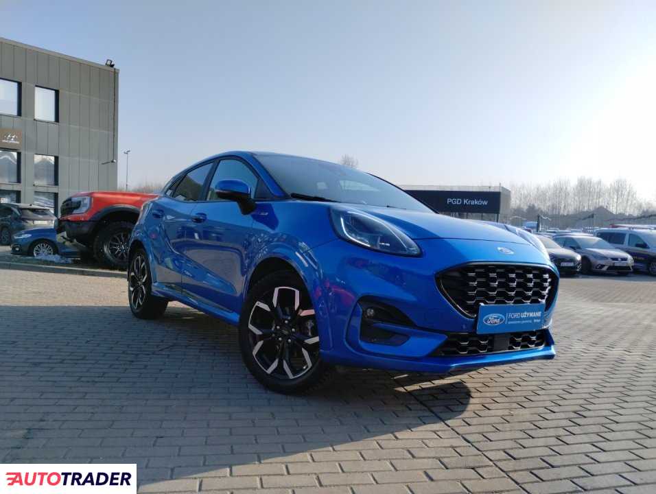 Ford Puma 1.0 hybrydowy 125 KM 2023r. (Kraków)