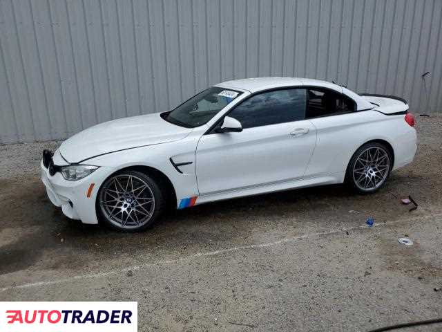 BMW M4 3.0 benzyna 2019r. (HARLEYVILLE)