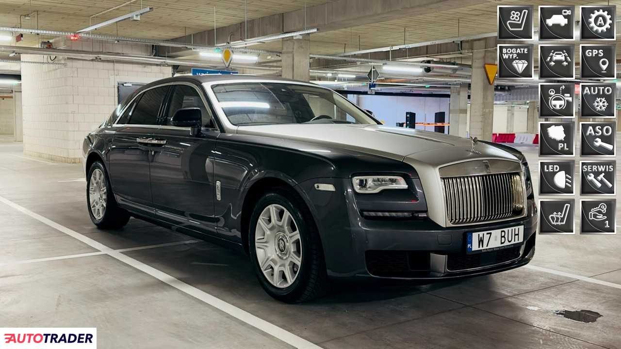 Rolls Royce Ghost 2018 6.6 571 KM