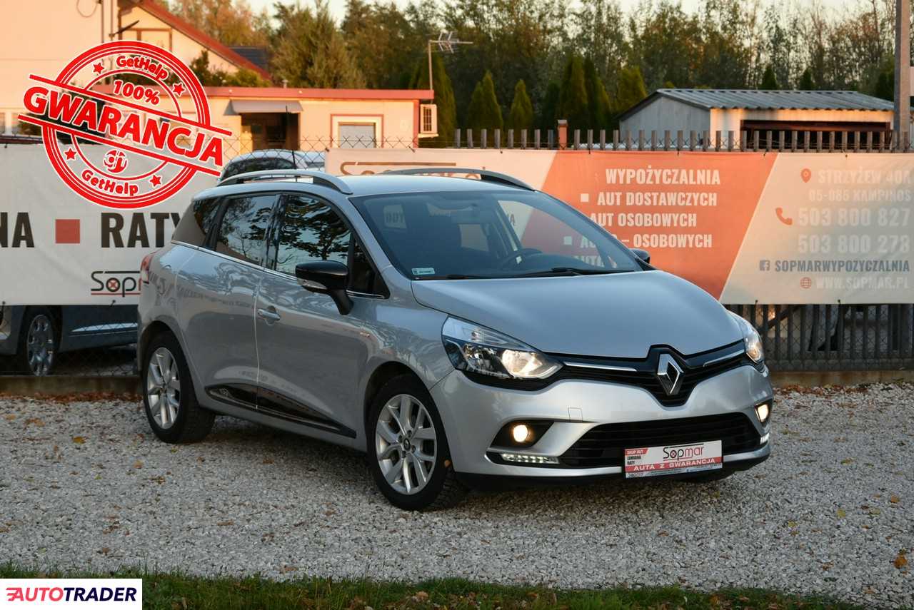 Renault Clio 0.9 benzyna 90 KM 2018r. (Kampinos)