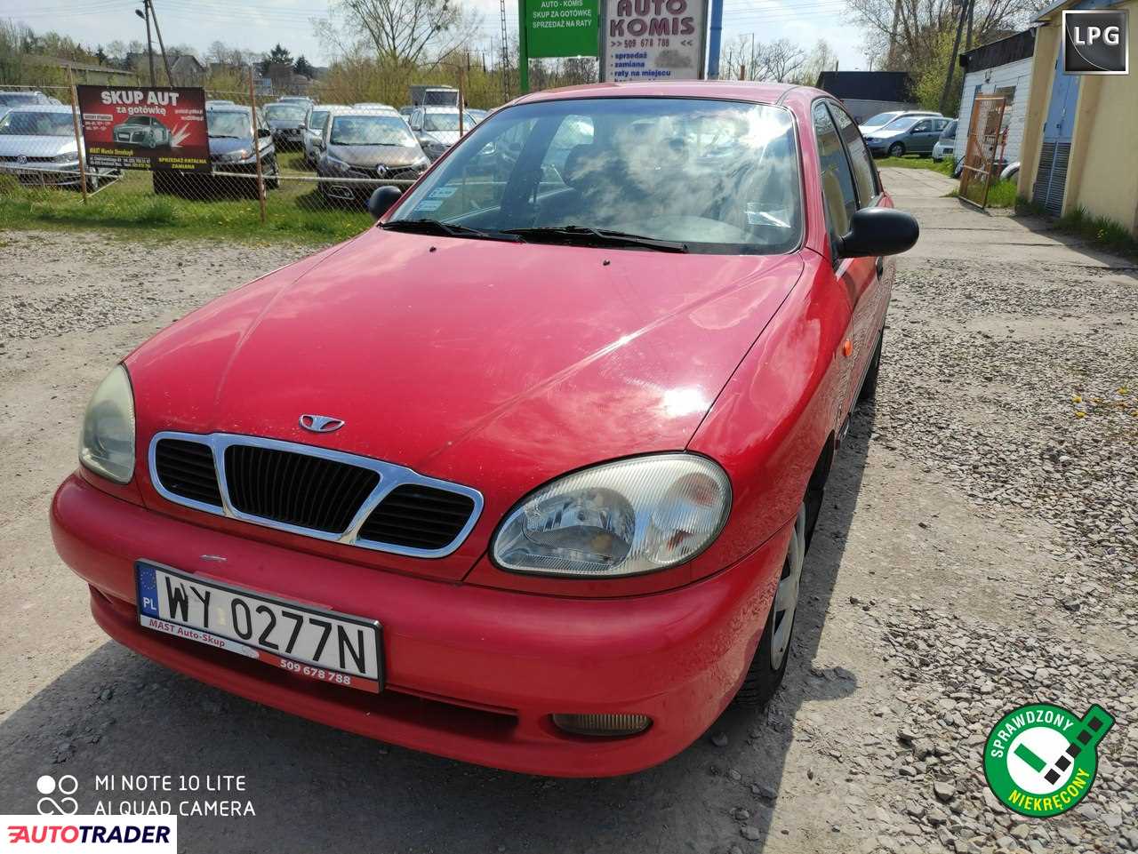 Daewoo Lanos 1998 1.6 106 KM Daewoo Lanos 1998 1.6 106 KM