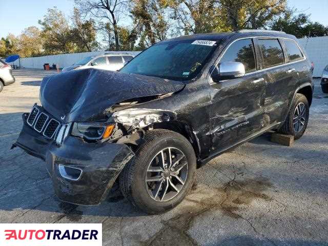 Jeep Grand Cherokee 3.0 benzyna 2021r. (BRIDGETON)