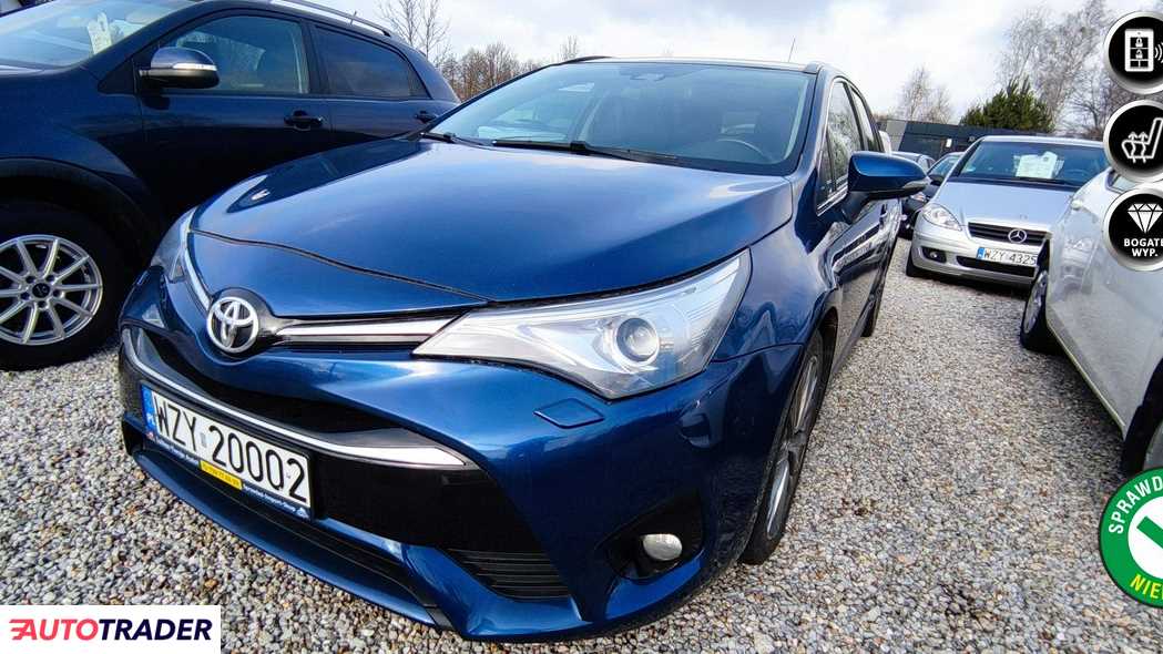 Toyota Avensis 2015 2.0 143 KM
