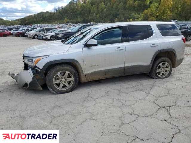 GMC Acadia 2.0 benzyna 2019r. (HURRICANE)