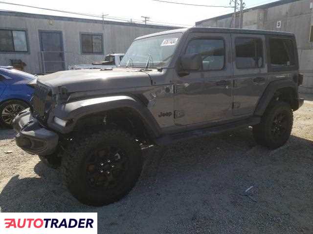 Jeep Wrangler 3.0 benzyna 2021r. (LOS ANGELES)