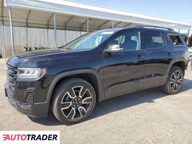 GMC Acadia 3.0 benzyna 2021r. (FRESNO)