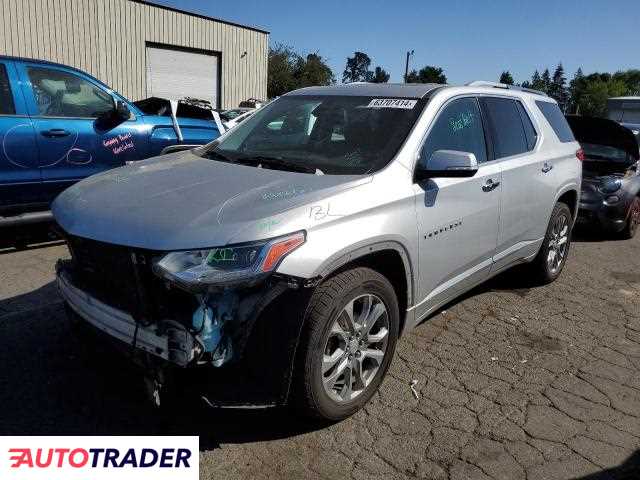 Chevrolet Traverse 3.0 benzyna 2018r. (WOODBURN)