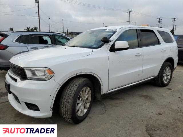 Dodge Durango 3.0 benzyna 2020r. (LOS ANGELES)