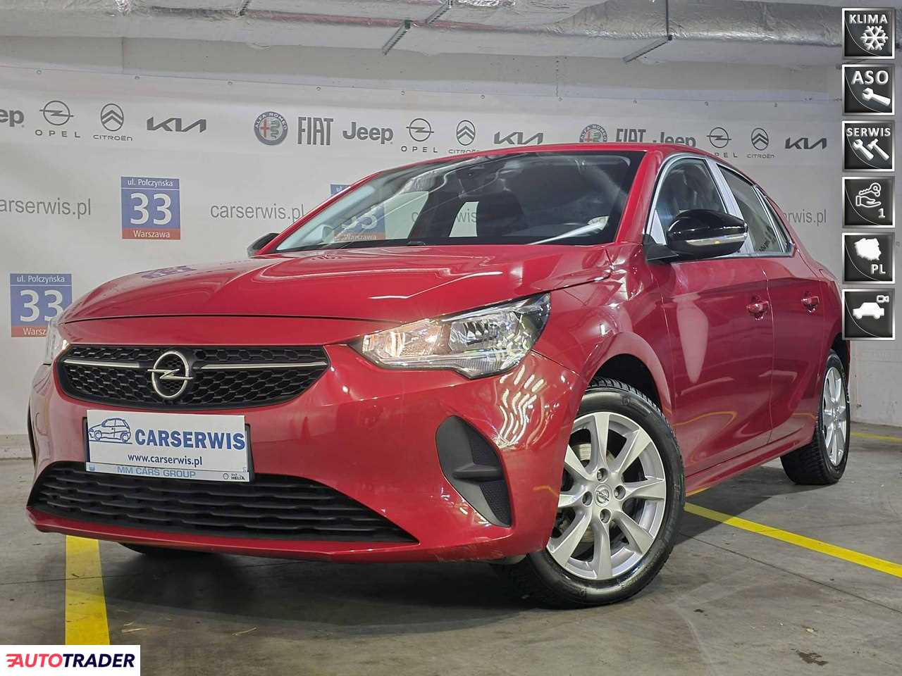 Opel Corsa 2022 1.2 74 KM