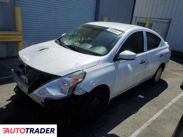 Nissan Versa 1.0 benzyna 2019r. (VALLEJO)