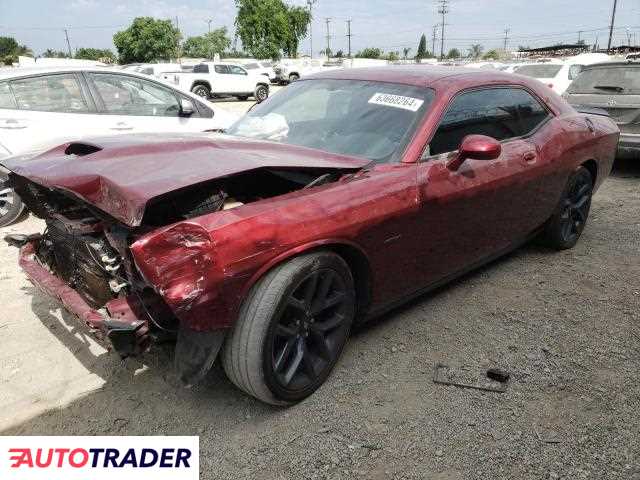 Dodge Challenger 5.0 benzyna 2019r. (LOS ANGELES)