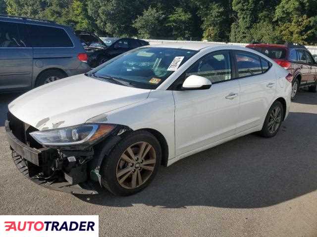 Hyundai Elantra 2.0 benzyna 2018r. (GLASSBORO)