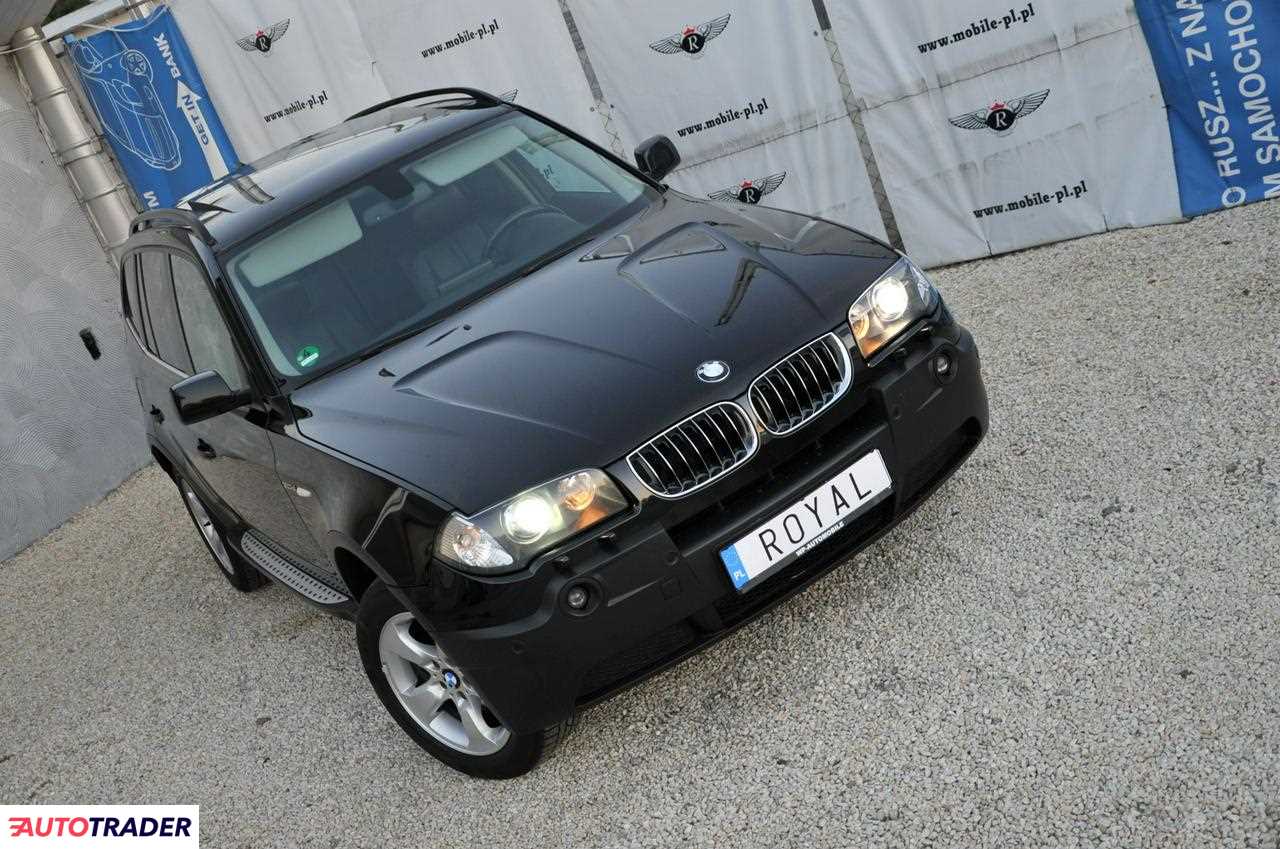 BMW X3 3.0 diesel 218 KM 2006r. (Mścice) Autotrader.pl