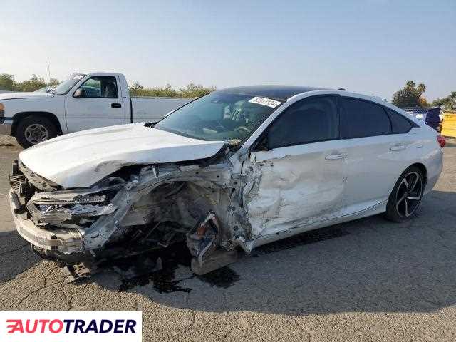 Honda Accord 1.0 benzyna 2019r. (FRESNO)