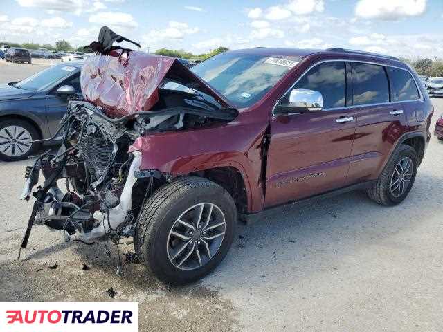 Jeep Grand Cherokee 3.0 benzyna 2020r. (SAN ANTONIO)