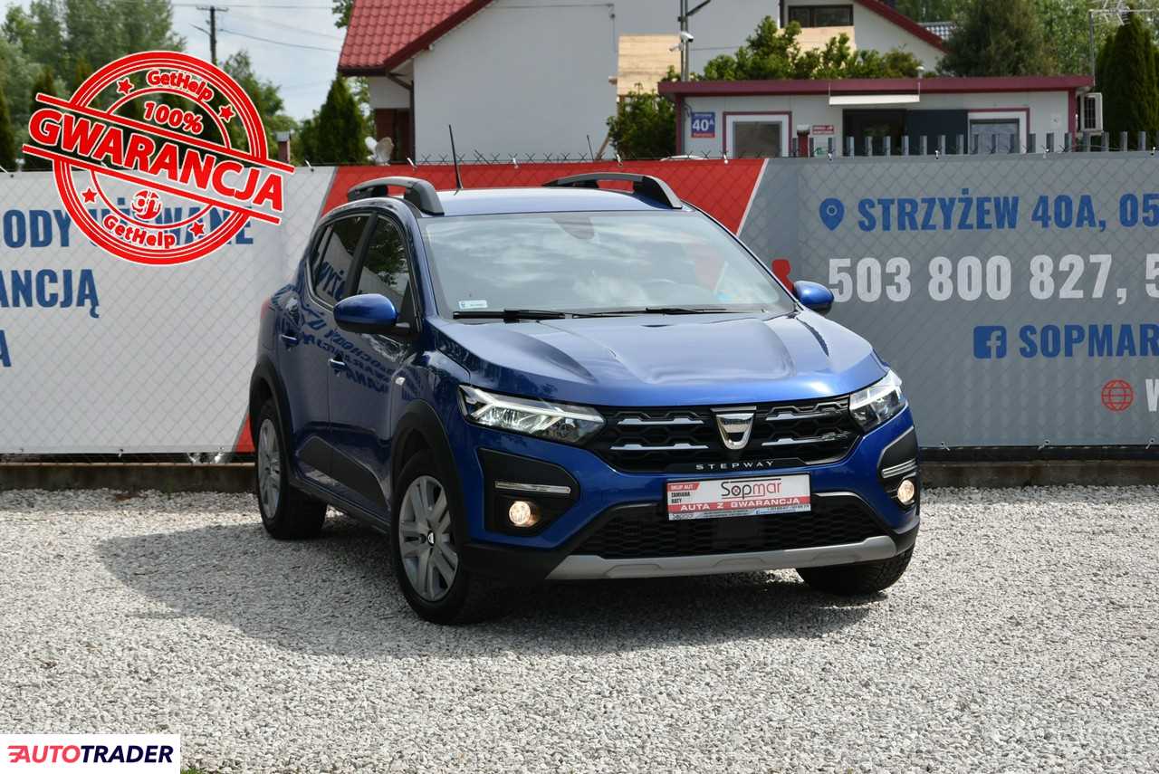 Dacia Sandero Stepway 2022 1.0 91 KM Dacia Sandero Stepway 2022 1.0 91 KM