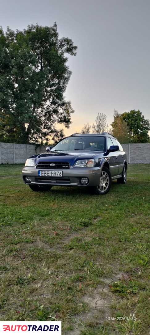Subaru Outback 2001 0.0 209 KM