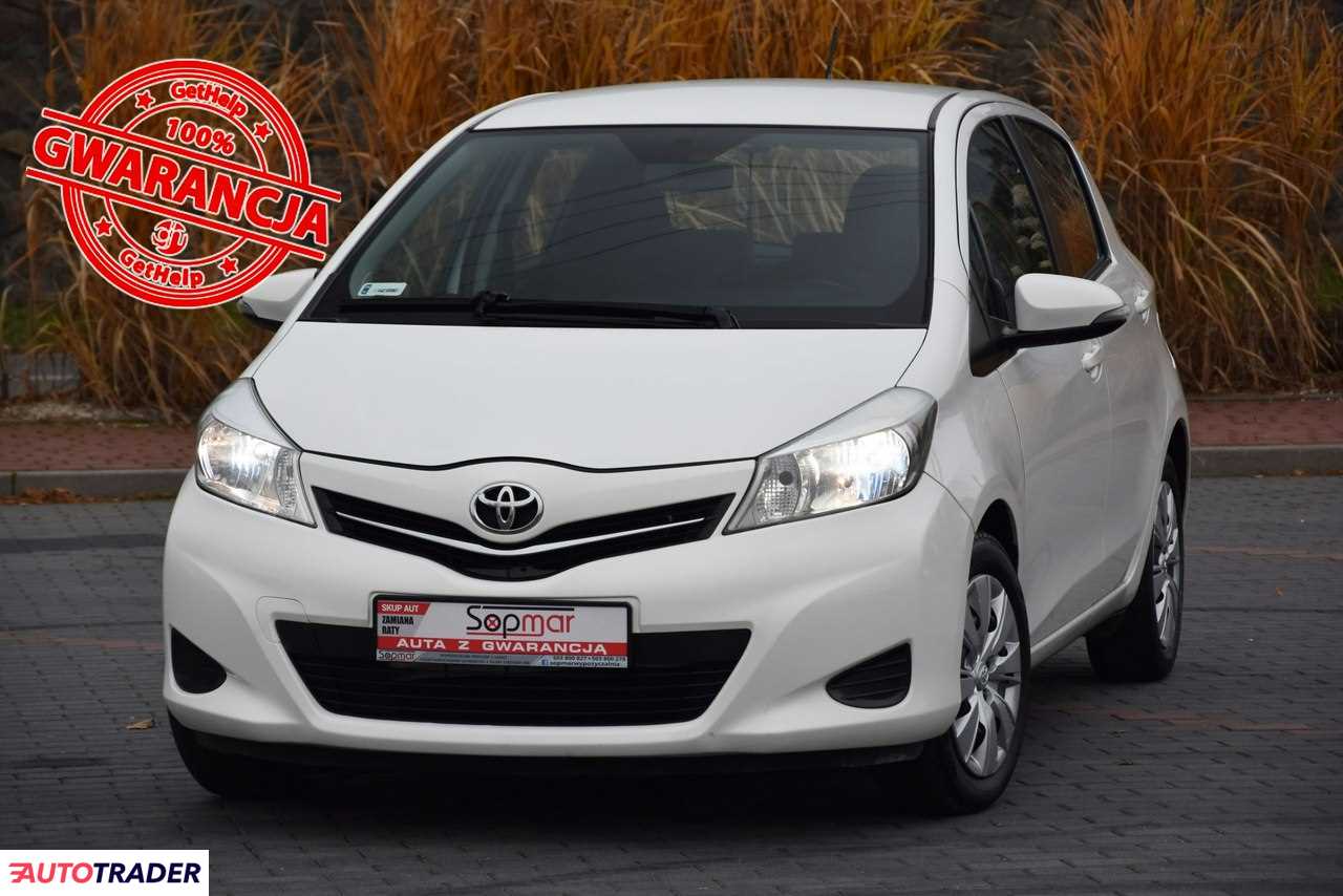 Toyota Yaris 2012 1 69 KM Toyota Yaris 2012 1 69 KM