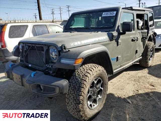 Jeep Wrangler 2.0 hybrydowy 2023r. (LOS ANGELES)