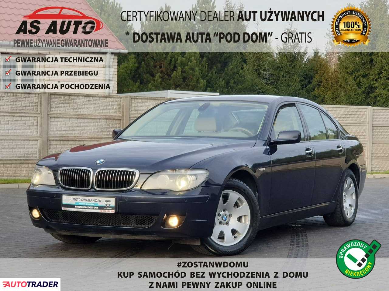 BMW 750 2006 4.8 367 KM