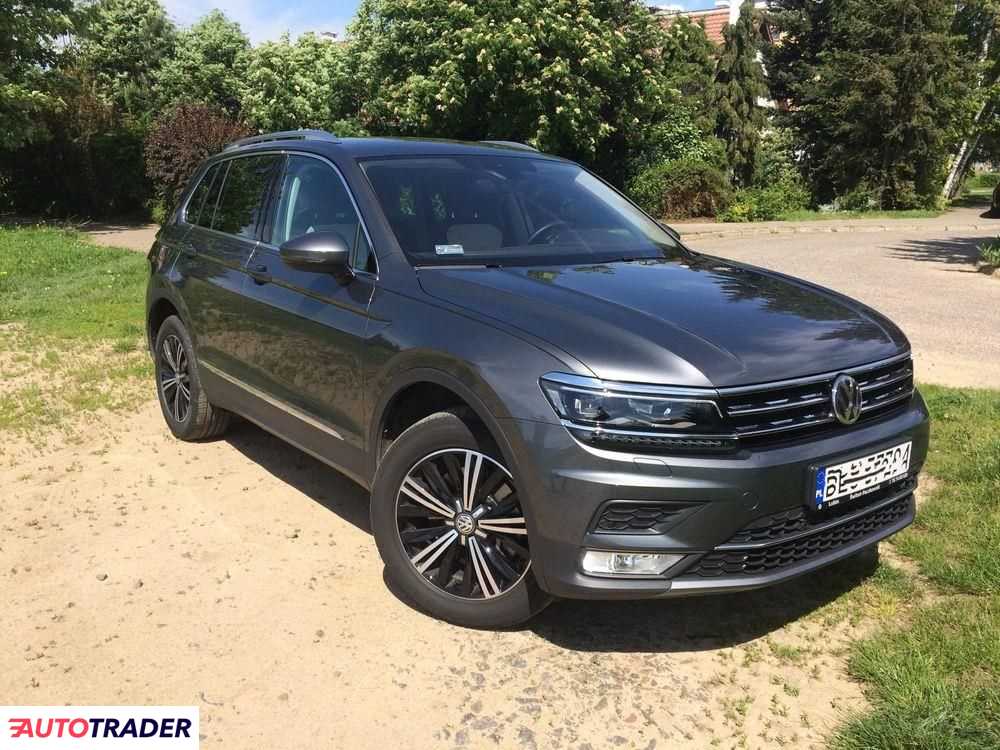 Volkswagen Tiguan 2.0 benzyna 220 KM 2017r. (głogów)