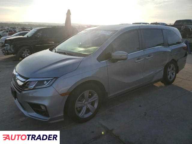 Honda Odyssey 3.0 benzyna 2020r. (GRAND PRAIRIE)