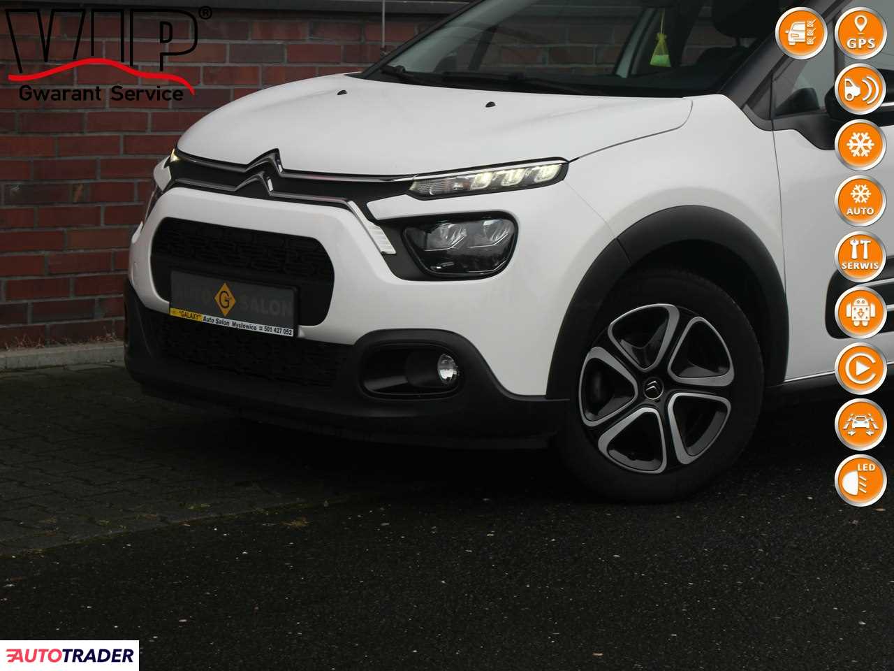 Citroen C3 2022 1.2 83 KM Citroen C3 2022 1.2 83 KM