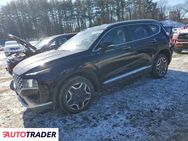 Hyundai Santa Fe 2.0 benzyna 2023r. (NORTH BILLERICA)