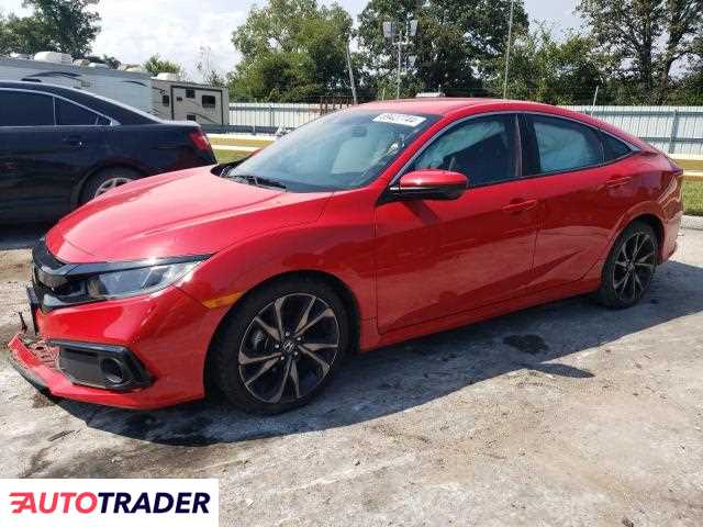 Honda Civic 2.0 benzyna 2019r. (SIKESTON)