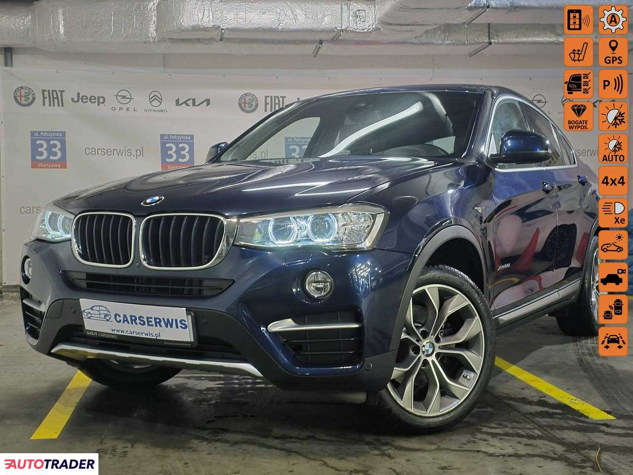 BMW X4 2017 2.0 245 KM